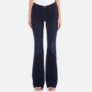 J Brand Dark Blue Wash Flare Jeans Size 28 Cut # 2049 // Style # 80010 ink